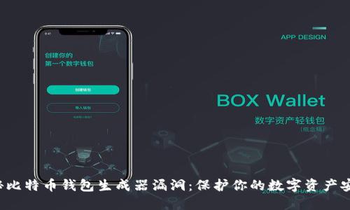 揭秘比特币钱包生成器漏洞：保护你的数字资产安全！