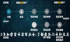 2023年加密货币简写大全：