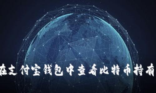 如何在支付宝钱包中查看比特币持有情况？