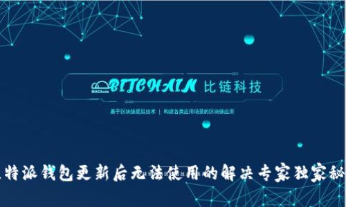 比特派钱包更新后无法使用的解决专家独家秘诀
